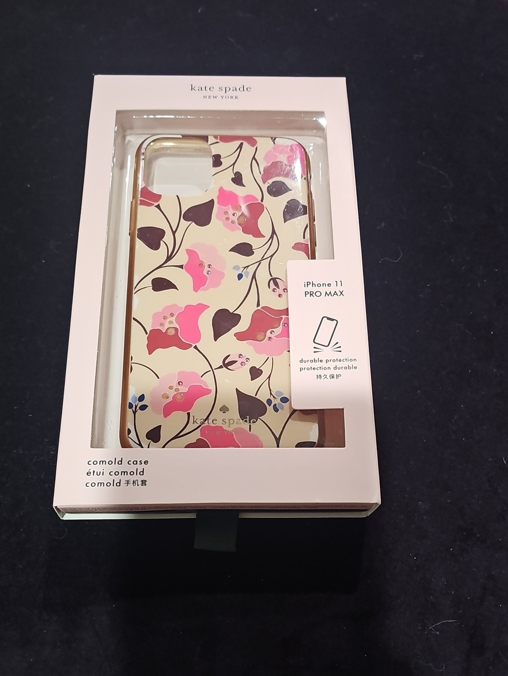 kate spade iPhone 11 Pro Max Pink Floral Protective Case
